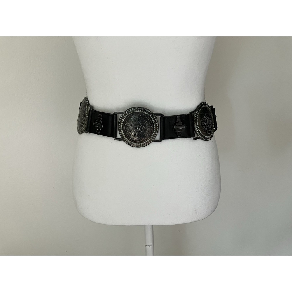 Avignon Western Concho Belt 415 Measures 30 Inches / Small Boho Cowgirl